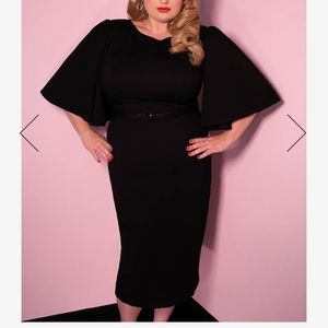 NWOT vixen by micheline Pitt deadly kiss dress in black size medium